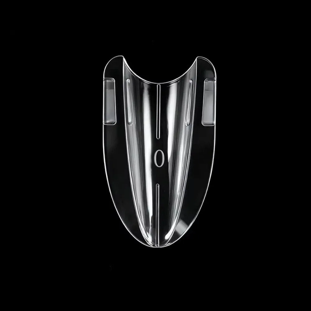 

140/280pcs 14 Sizes Sandwich Dual Nail Forms Reusable Transparent Nail Extension Forms Plastic Square Oval Coffin Nail Molds