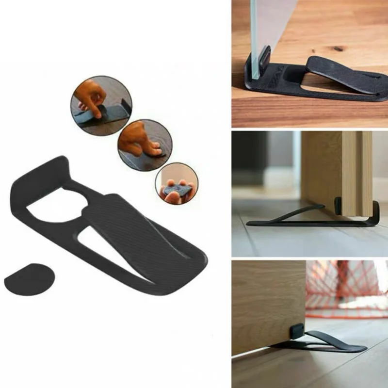 Spring Spring  Door Stopper Properly Holds Your Door Open Door Wedge Holder Multi-function Door Stopper - Aliexpress Deal