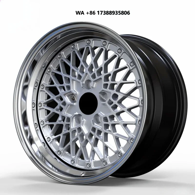 Customized 17-24 inches Deep Concave Aluminum Alloy Forged Wheel Rims One Two Three Pieces Step Lip Wheel Hubs For Racing Cars