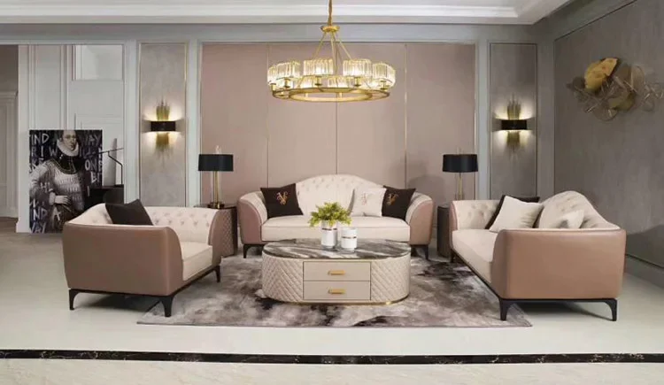 z New product hot sale living room set sofa set designs furniture luxury modern