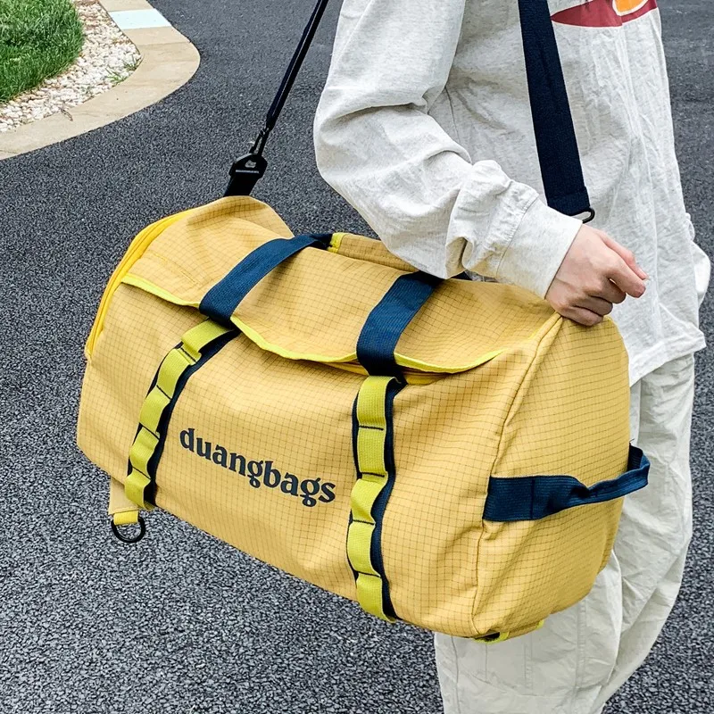 スポーツフィットネストレーニングバッグアウトドアキャンプ収納バッグハンドヘルドドライウェット分離スイミングバッグ短期出張ハンドバッグ
