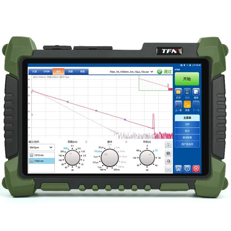 TFN RM7 Seri OTDR Optical Time Domain Reflectometer OTDR OTDR Optical Fiber Tester Optical Fiber Fault Detector Single Mode