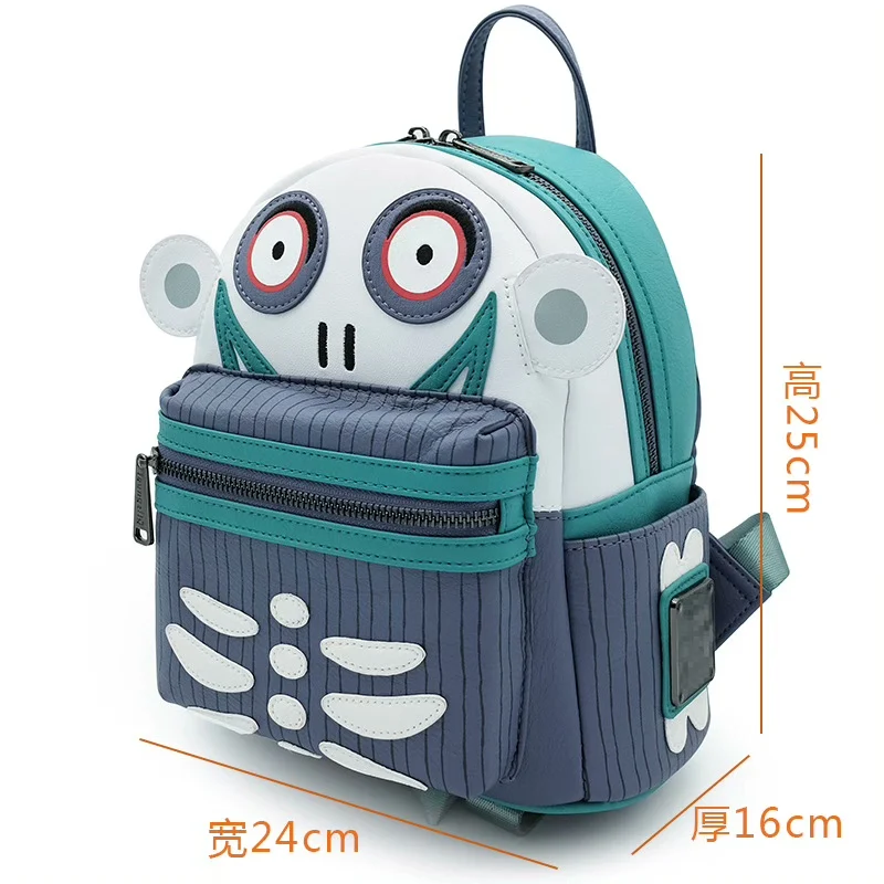 Loungefly-Mini sac à dos pour enfants, Fright Barrel Cosplay, Creative Casual Bag, Cadeau pour garçon, Veille de Noël, Nouveau, 2024