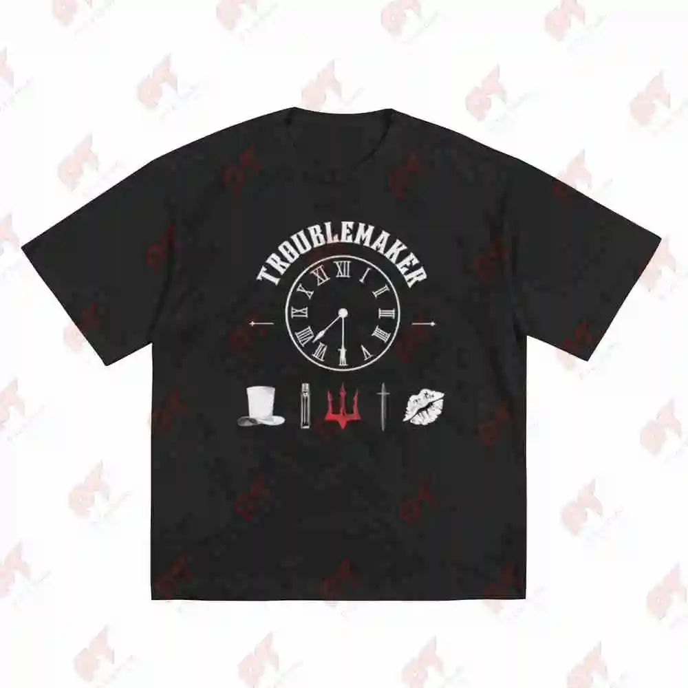 Blood On The Clocktower Troublemaker Board Game Short Sleeve Tee 100% Cotton T-Shirt