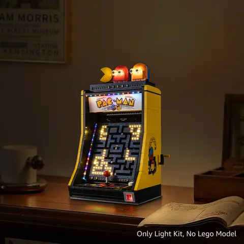Kyglaring LED Light Kit suitable for Lego PAC-MAN Arcade 10323 Decorative Lamp Not Lego Building Blocks