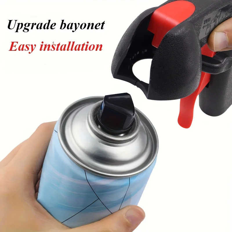 Instant Aerosol Trigger Handle Can-Gun, Converts Spray Cans to Spray Guns, Full Hand Grip, Reusable, Easy Clip-On/Off, and Unive view 4