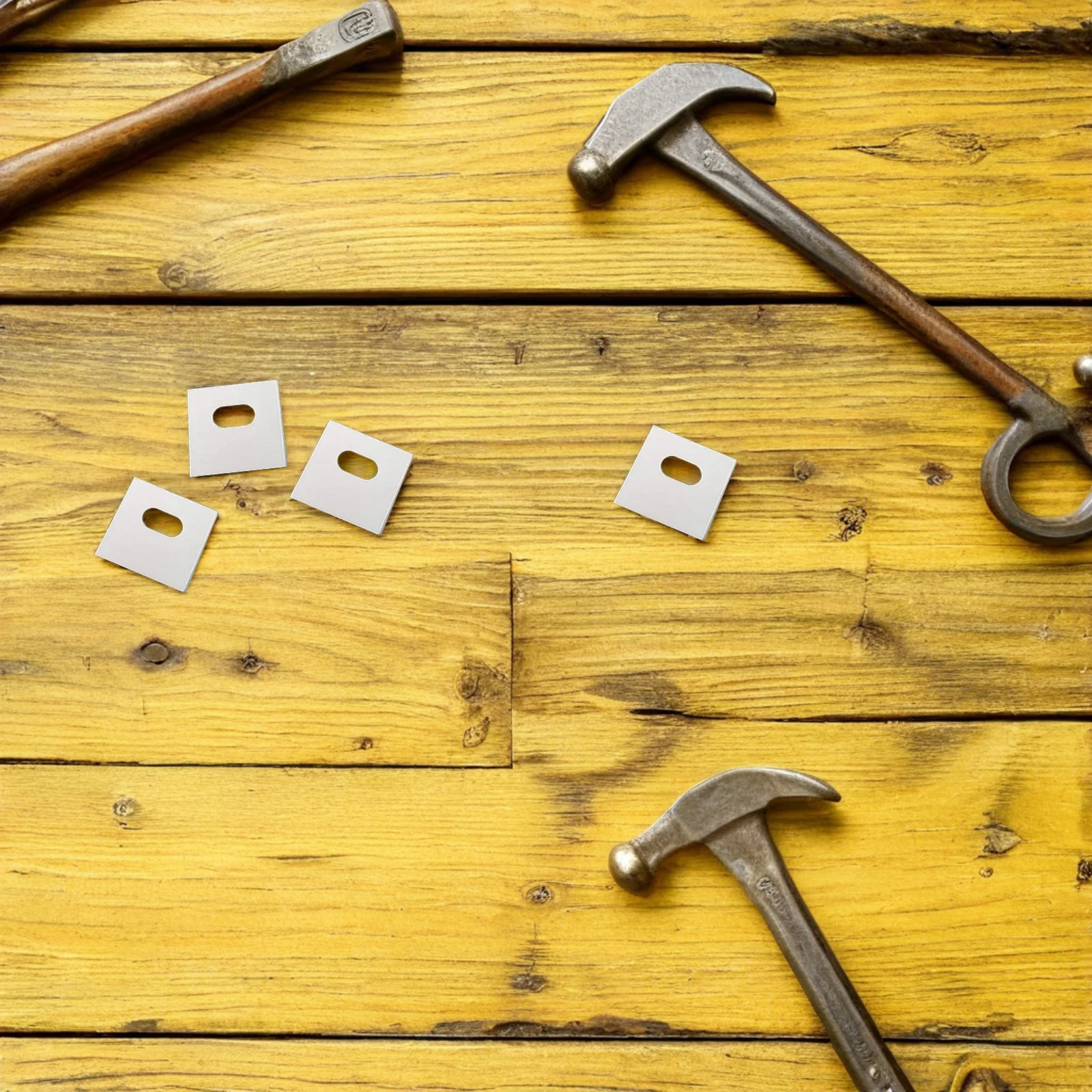 

60pcs Curtain Patches For Blind Replacement Slats Vertical Blinds Transparent Self-Adhesive Replacement Slats Fixer Parts