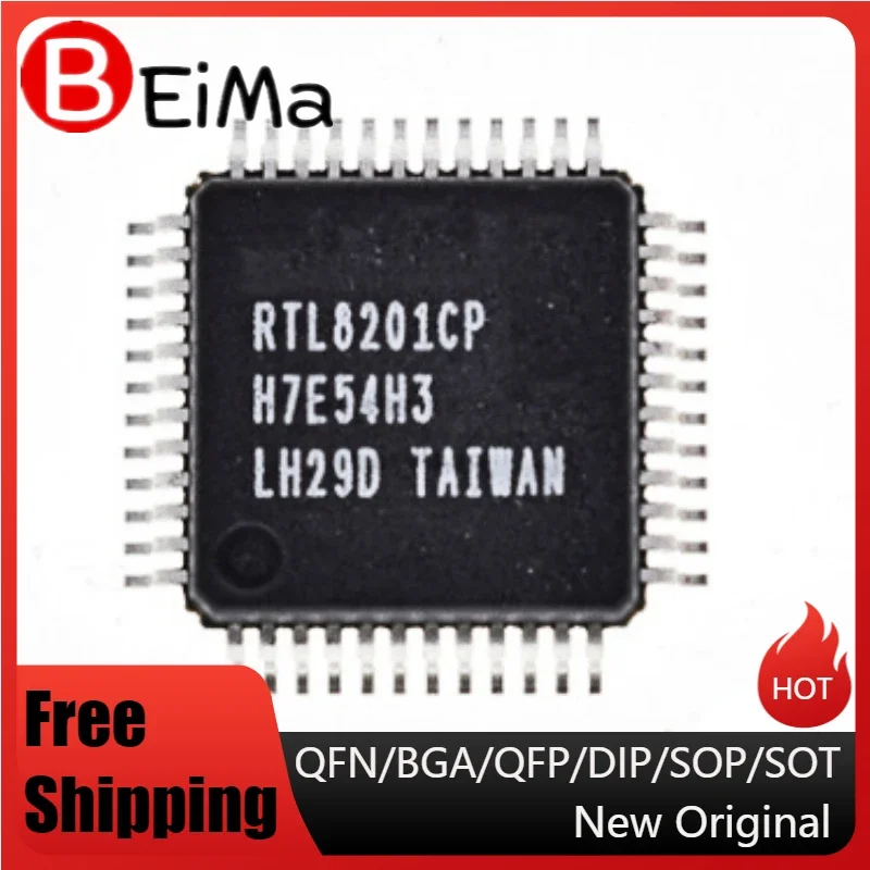 (5 Stück)RTL8201BL RTL8201EL RTL8201FL RTL8201ES RTL8201CL RTL8201CP RTL8111DL RTL8211CL RTL8102EL RTL8103EL QFP48