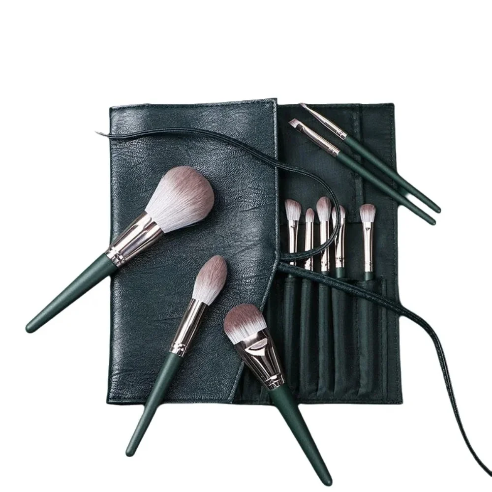 14-piece Makeup Brush Wooden Handle Set Soft Fluffy Eyeshadow Brush Concealer Brush Blush Brush Eyebrow Brush Makeup Brush Blend