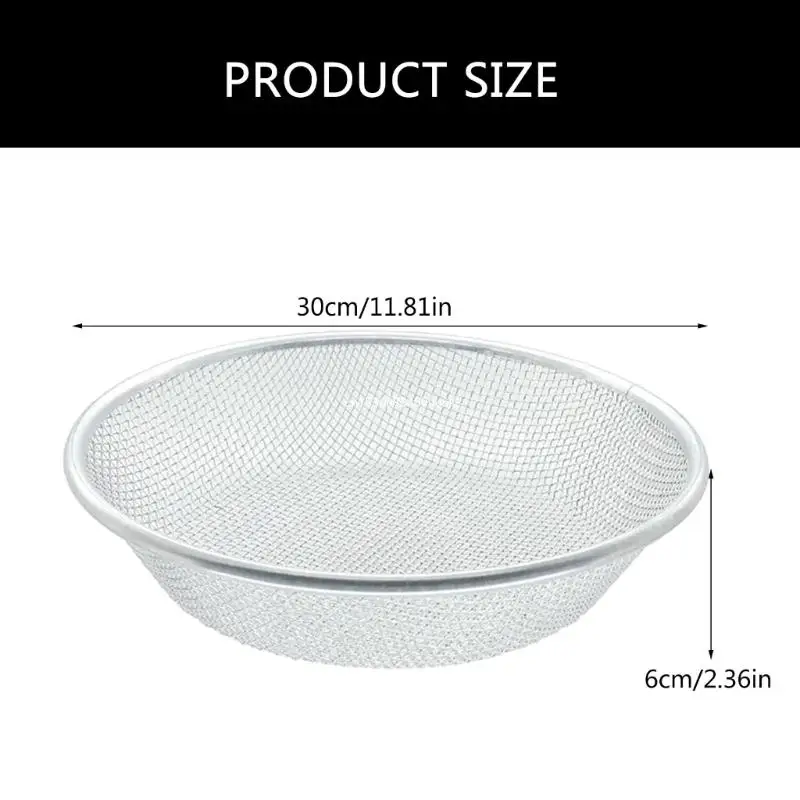 Gardening Sand Soil Compost Sifter Metal Texture for Efficient Filtering