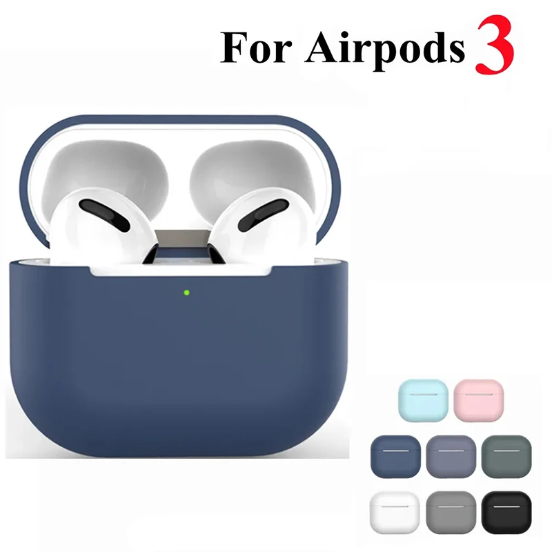 Wireless Bluetooth Earphones Case For Apple Airpods 3rd generation Silicone Cover for AirPods 3 Fundas Accessories skin sticker