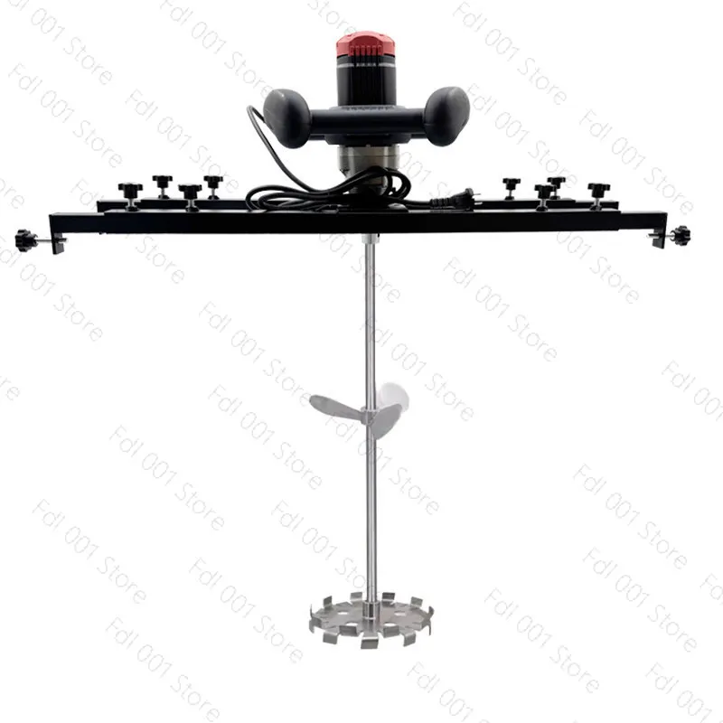 IBC tank mixer pneumatic air mixer 1 ton commercial barrel drum mixer 1000L with heater suspension