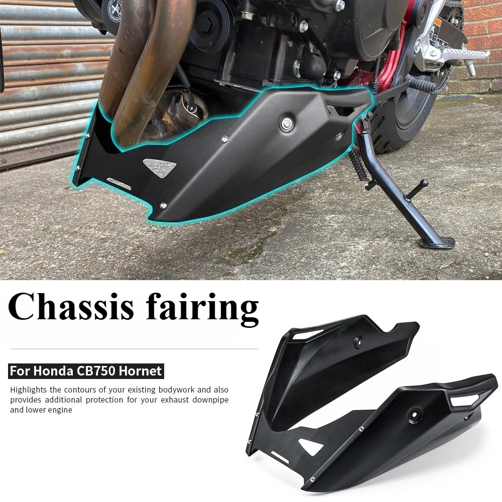 For Honda CB750 Hornet CB 750 2023- Motorcycle Accessories Belly Pan Bellypan Lower Engine Chassis Spoiler Fairing