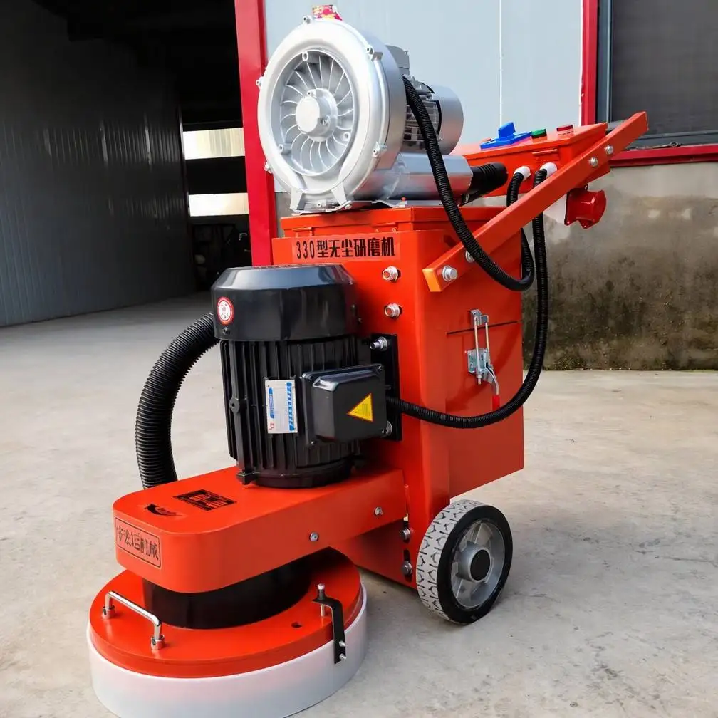 Factory Direct High Efficiency Concrete Floor Grinder With External Vacuum Cleaner