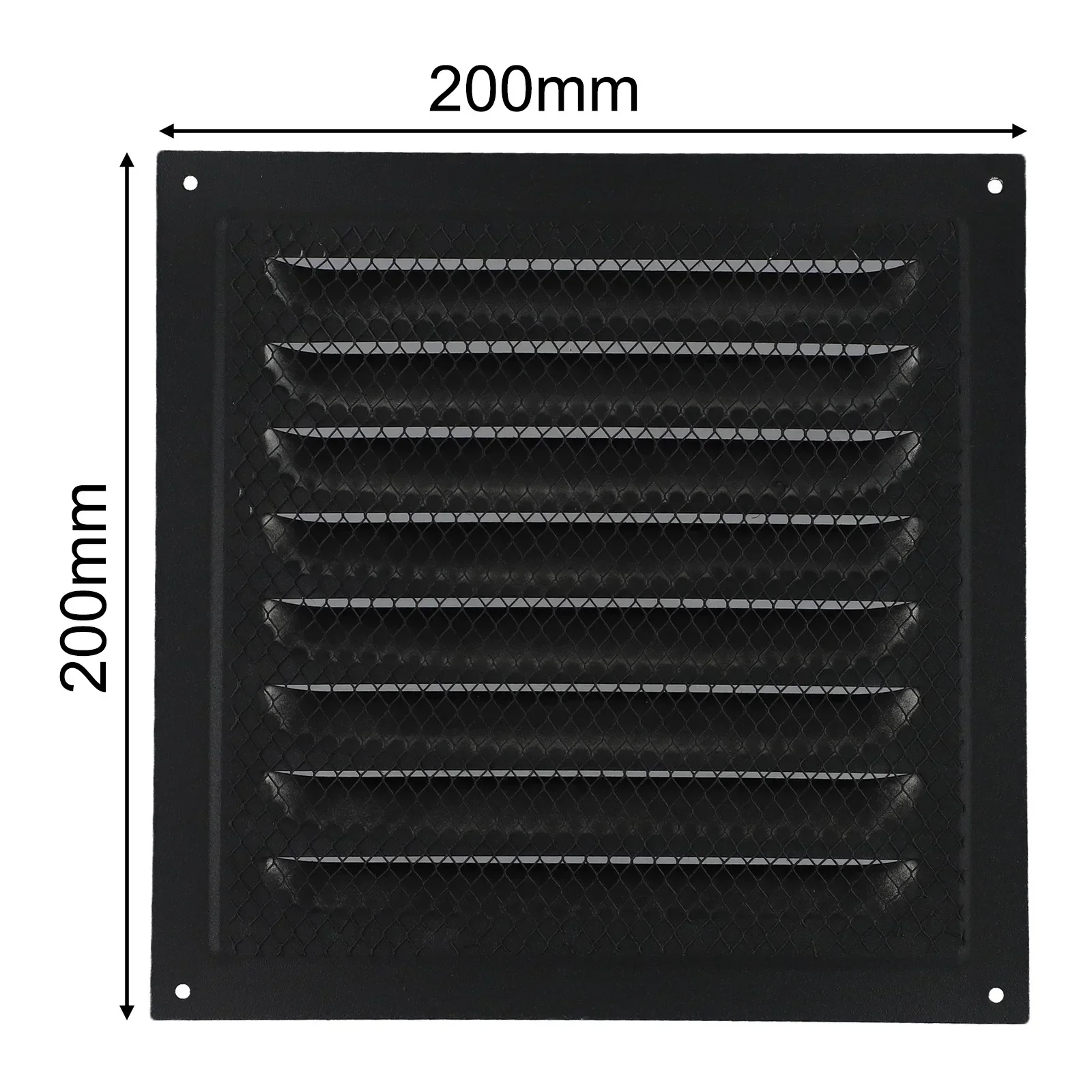 200 X 200 Mm Vent Cover Stainless Steel Construction Versatile Installation Easy To Install Insect Screen Modern Design