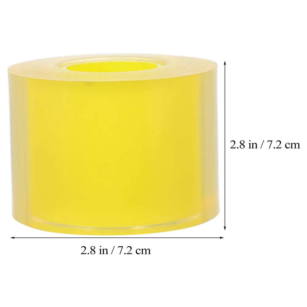 2 Rolls Transparent Jewelry Protective Film Scratch Resistant Anti-Static Watch Repair Tape PVC Film for Watches Bracelets