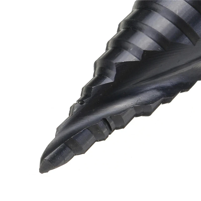 Imagem -06 - Cobalto Tin Revestido Passo Broca Hex Shank Metal Buraco Abridor Ferramenta Aço Inoxidável Alta Velocidade M35 4