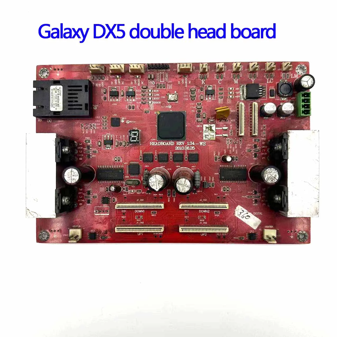 dx5 Carriage Board Main Board Kit for Galaxy DX5 Double Head REV 1.34 1.73-WS Board Kit for Eco Solvent Printer