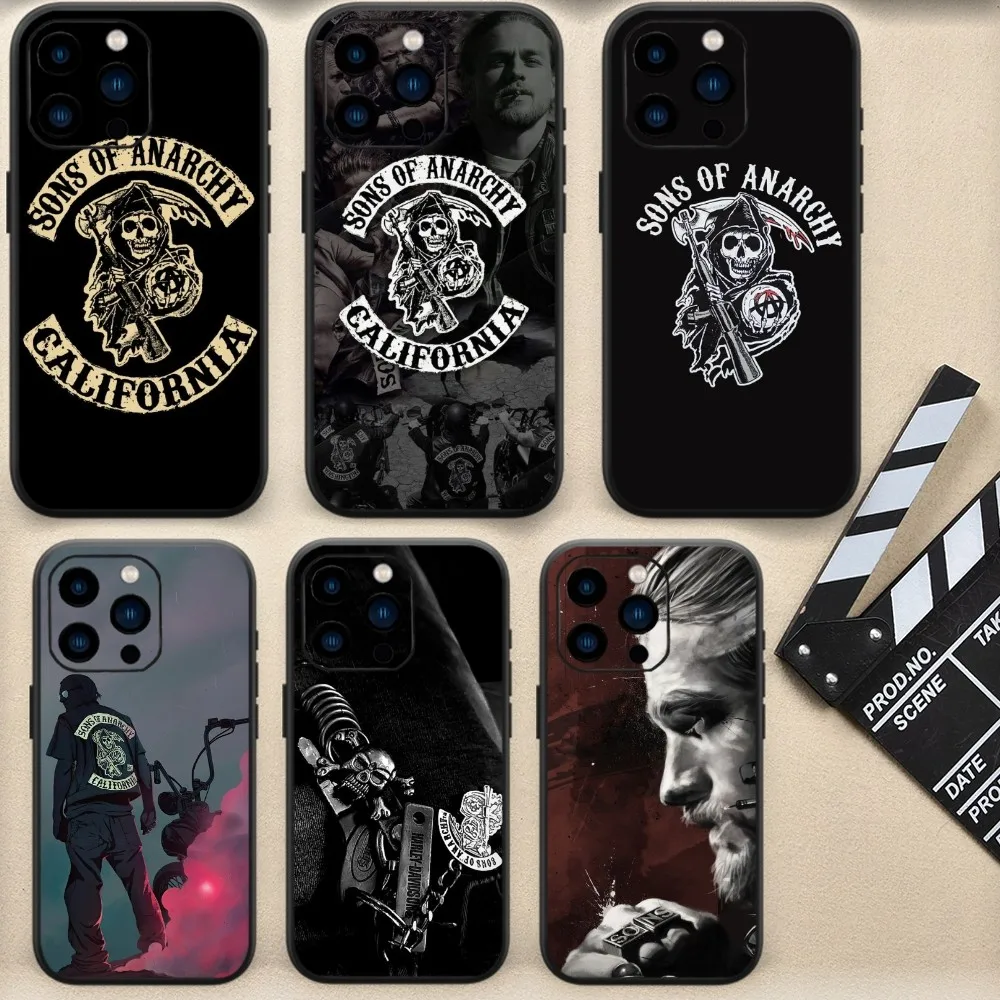 American TV Sons Of Anarchy Phone Case For Samsung Galaxy S22 S23 S24 Ultra S20 S20 Lite Note 20