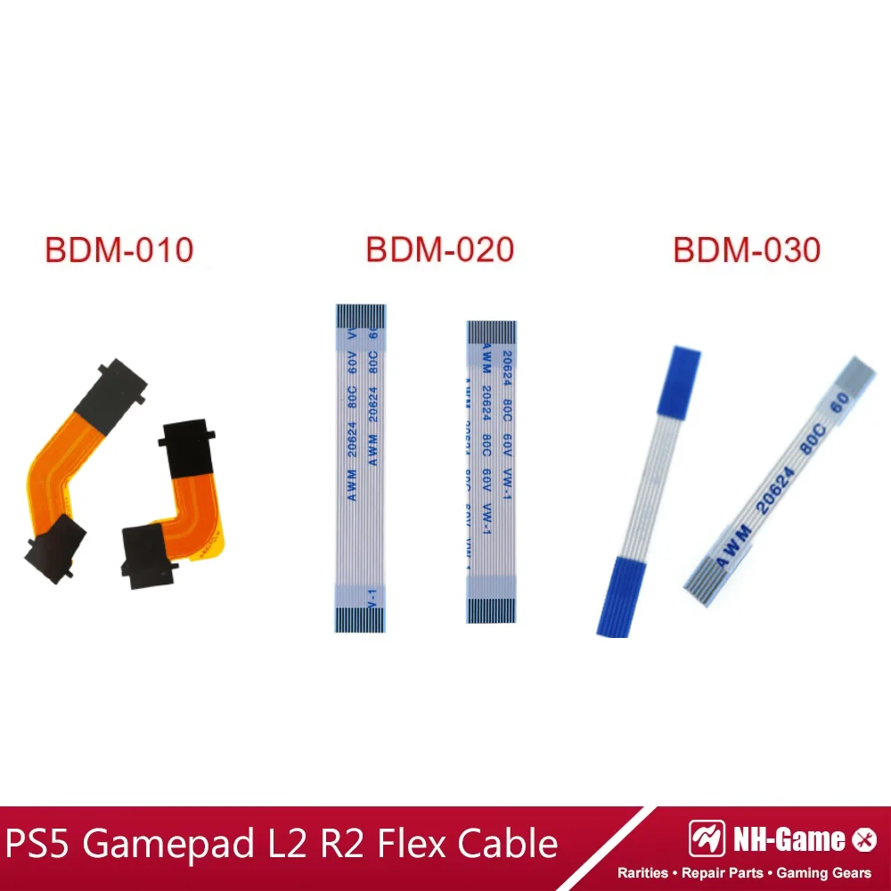 5/10set Flex Cable For PS5 Controller L1L2 R1R2 Connect For Gamepad Motor Ribbon Cable Adaptive Trigger Left and Right