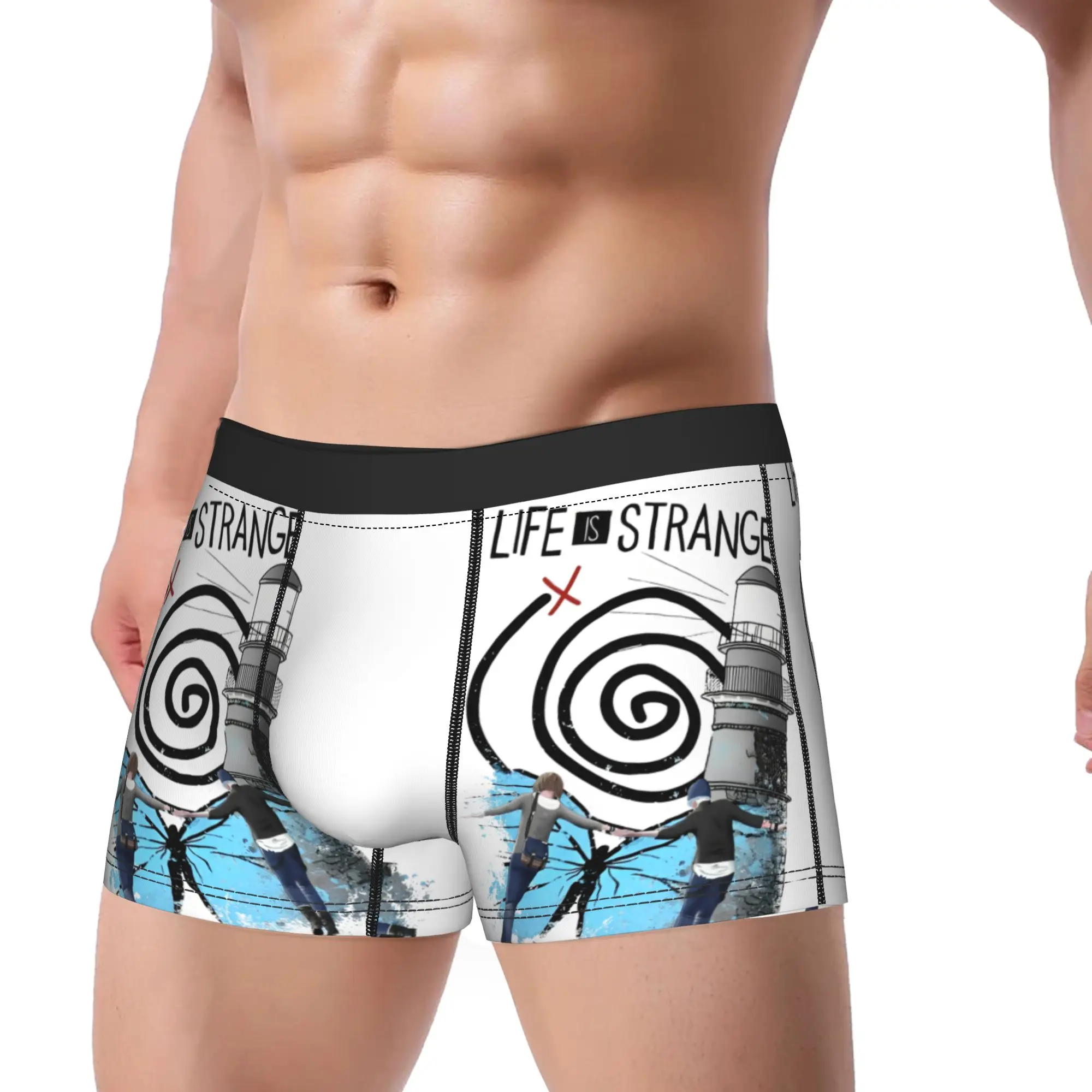 

Men's Life Is Strange - Partner In Time Underwear Funny Boxer Briefs Shorts Panties Homme Soft Underpants M-XXL