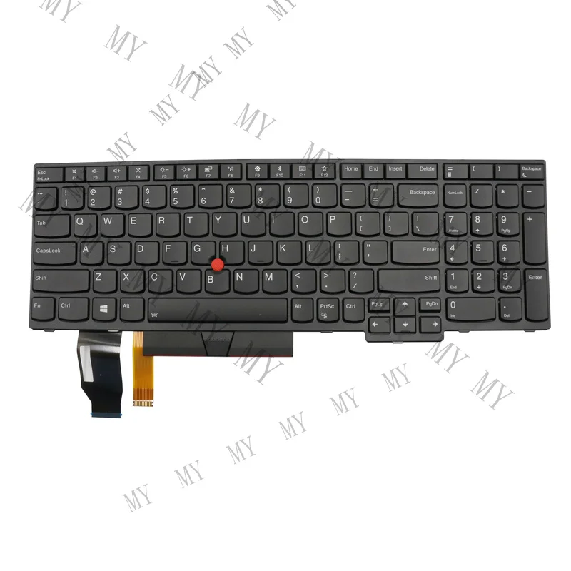 TT  New For Lenovo Thinkpad E580 E590 L580 L590 T590 US Backlight Keyboard 01YP600