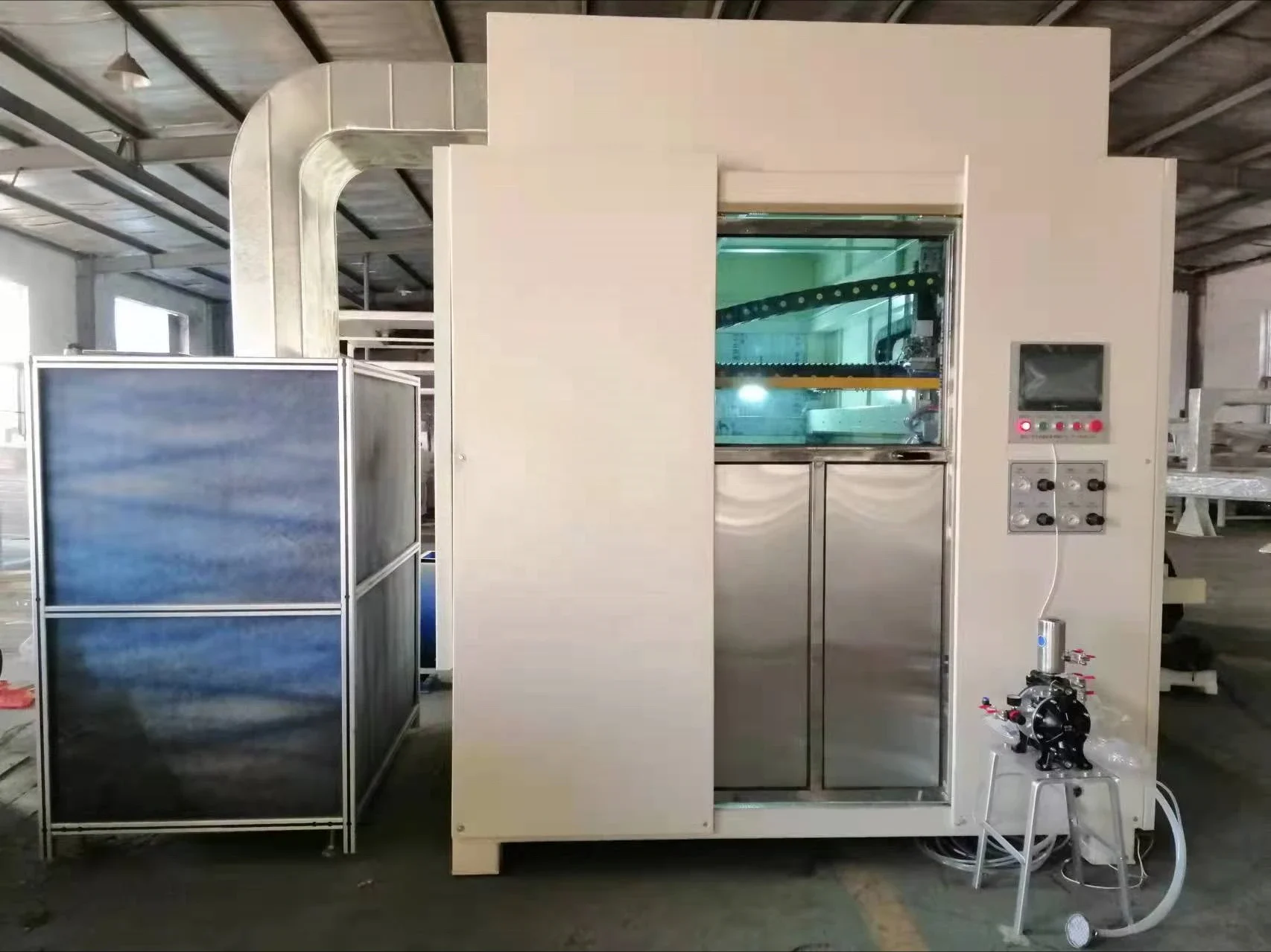 '5 axis painting machine for Kitchen Cabinet Door furniture making Automatic Spray Painting Machine
