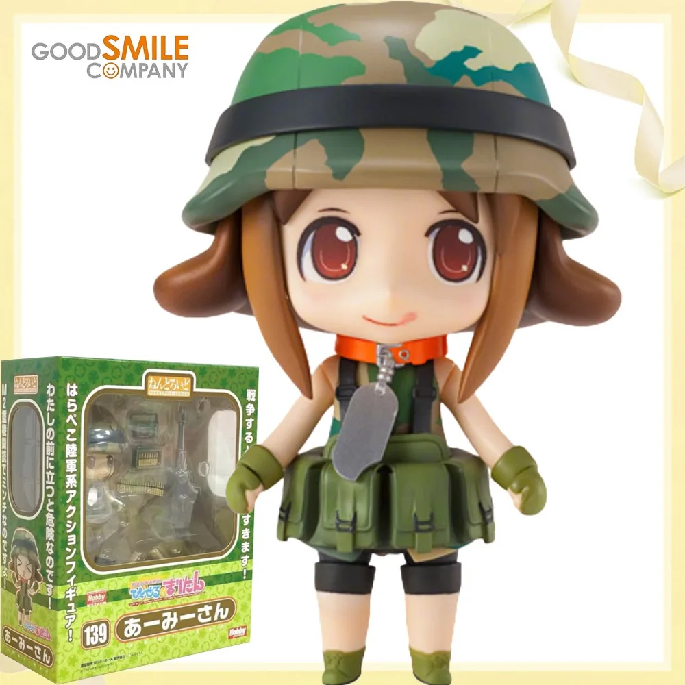 

100% Оригинальная коллекционная фигурка Good Smile Company Army-san Nendoroid (139) в наличии, модель аниме-персонажа, украшение, игрушка, подарок