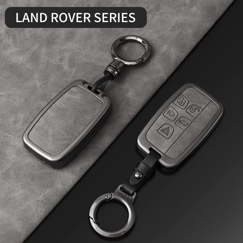 Autoschlüsselhülle für Land Rover Range Rover Evoque Sport Freelander Discovery Velar für Jaguar XE XF XJ – Detail 7