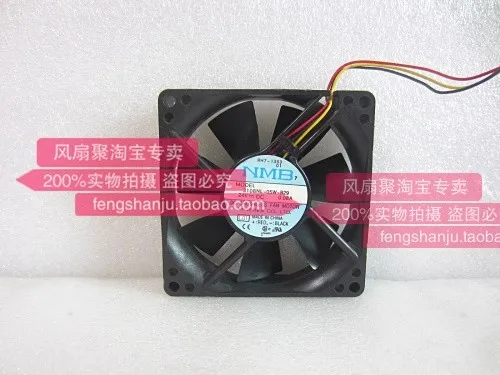 

Free shipping original 8cm 8020 24V 0.08A 3108NL-05W-B29 3 wire double ball cooling fan