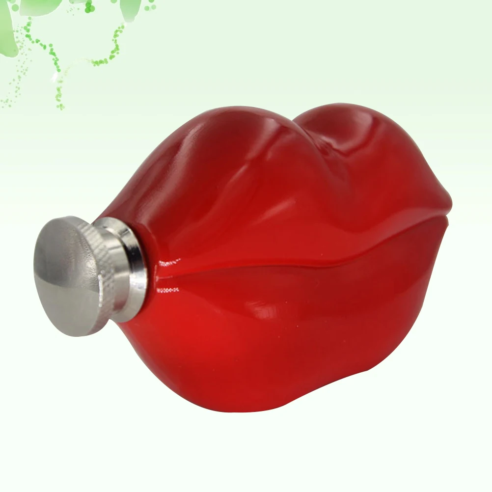 

Sexy Lip Shaped Stainless Steel Flagon Creative Alcohol Flask Durable Liquor Holder Travel Camping Bar Tool