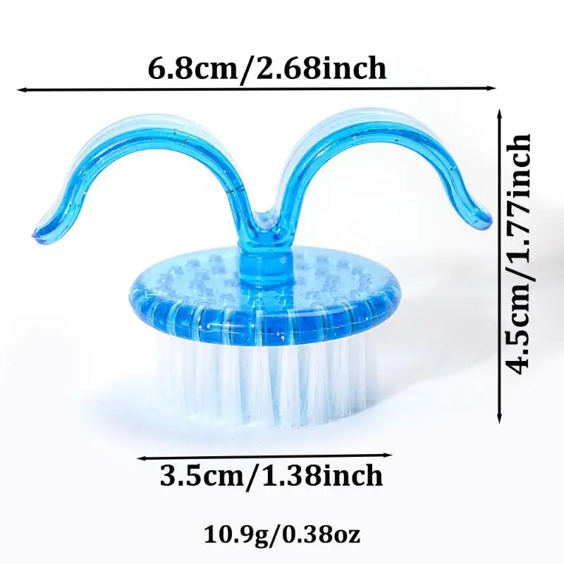 البلاستيك فرش الأظافر مسمار اليد تنظيف التفاصيل تنظيف فرشاة مزيل الغبار الأنظف مسمار الفن مانيكير أدوات انتهازي للبشرة