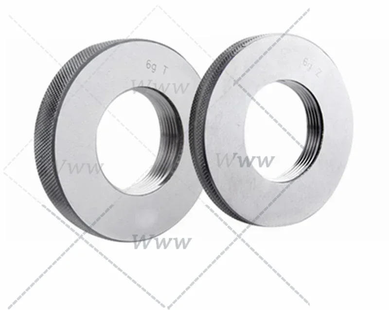 M161 M162 M163 M164 M165 M166 M167 M168 M169 M170x6 6g Thread Ring Gauge Metric Gauges Go NOGO Plain Check Gauge Ring O Gauges