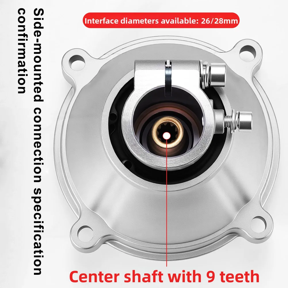 1pc 26/28/29mm Lawnmower Connector Accessories Output Block For Brush Cutters Our-stroke Lawnmower Connecting Disc