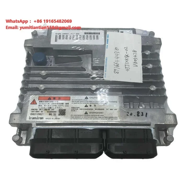 8983129821 for Excavator Hitachi Sany SY365 Shanhe Intelligent Lovol Isuzu 6HK1 Engine Computer Board New Model6HK1 ECU ECM