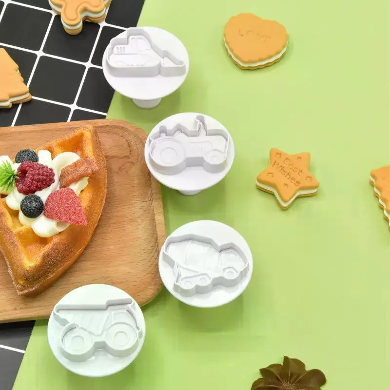 3D Car Plane Vehicle Cookie Cu - Kitchen Kids Baking Set review and price