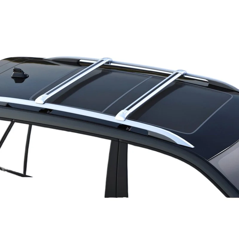 FOR Roof Bar No Punching, Universal Thickened All-aluminum Alloy Luggage Rack, Off-road Vehicle SUV Roof Bar