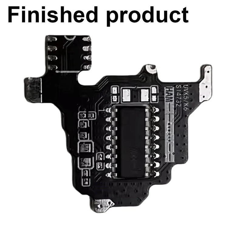 For Quansheng K5/K6 SI4732 Module+2M Expansion Chip Shortwave Intercom Modification Module Dual Antenna Solution