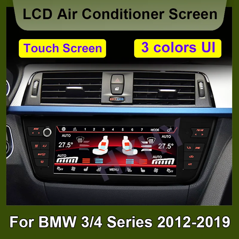 Air Conditioning Climate Control Screen For BMW 3 Series F30 F31 4 Series F32 F33 F36 2012-2019 AC Panel Touch Board LCD Digital