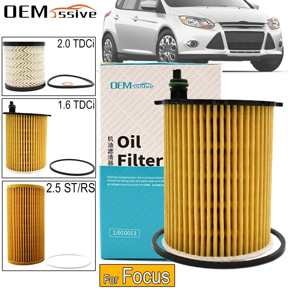 Oil Filter For Ford Focus 2 2005 2006 2007 2008 2009 2010 / Focus 3 2011 2012 2013 2014 2015 2016 2017 1109 X3 1109 AY 8692305