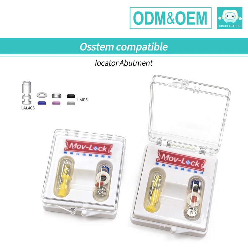 For Osstem Locator Abutment GH1-7mm High Precision Dental Implant Abutment for Overdenture OEM ODM Factory Stock 24H Fast
