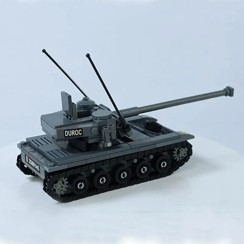 

Строительные блоки MOC, WWII, световой танк, сборная модель, деталь дисплея, аксессуары из мультфильма аниме, развивающая игрушка в подарок, коллекционная