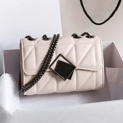 2024 New Designer Women Luxury Trend Bag Small Handbags Women's Leather Bags One Shoulder Messenger Handbag Chain Small Handbags