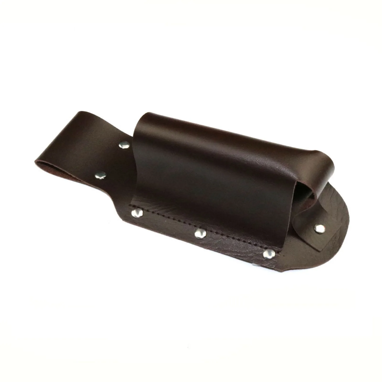 Custodia protettiva per bottiglia di birra in pelle appesa in vita. Marsupio portatile creativo per alpinismo all'aperto con custodia in pelle