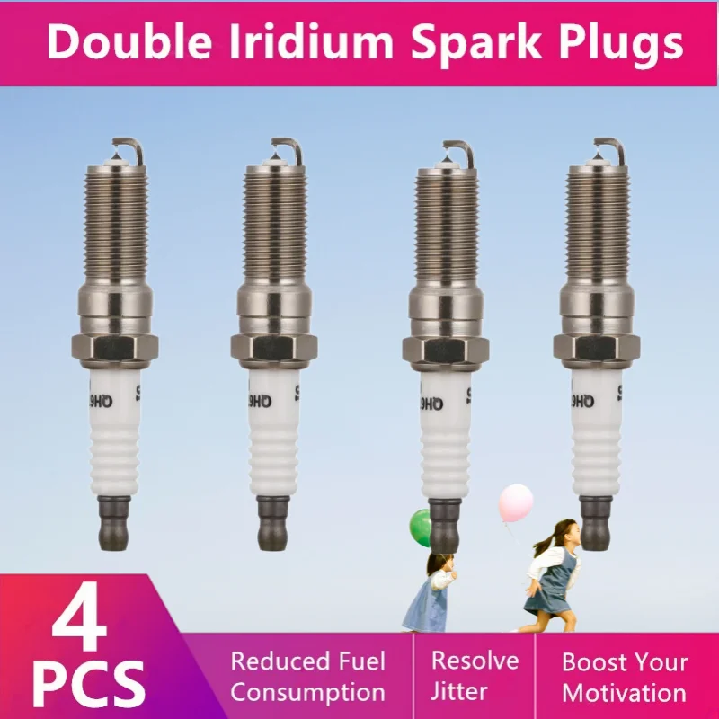 

For Chevrolet Equinox 2.0t(550t) Double Iridium Spark Plug C-75 /Auto Parts