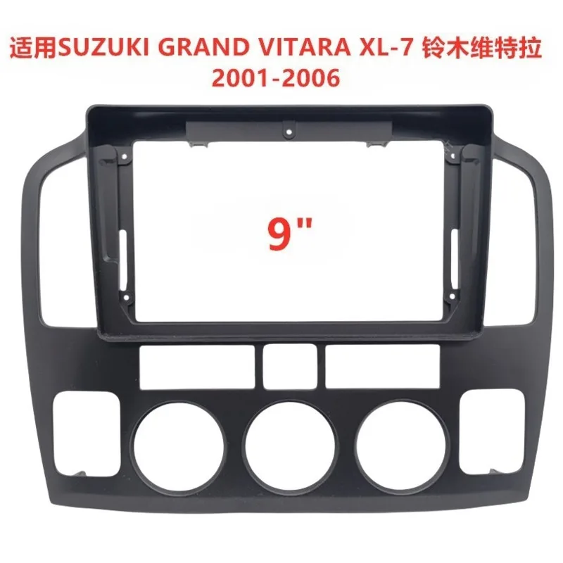 

9 Inch Car Frame Fascia Cable Adapter For Suzuki XL7 XL-7 2001-2006 Android Radio Dash Fitting Panel Kit