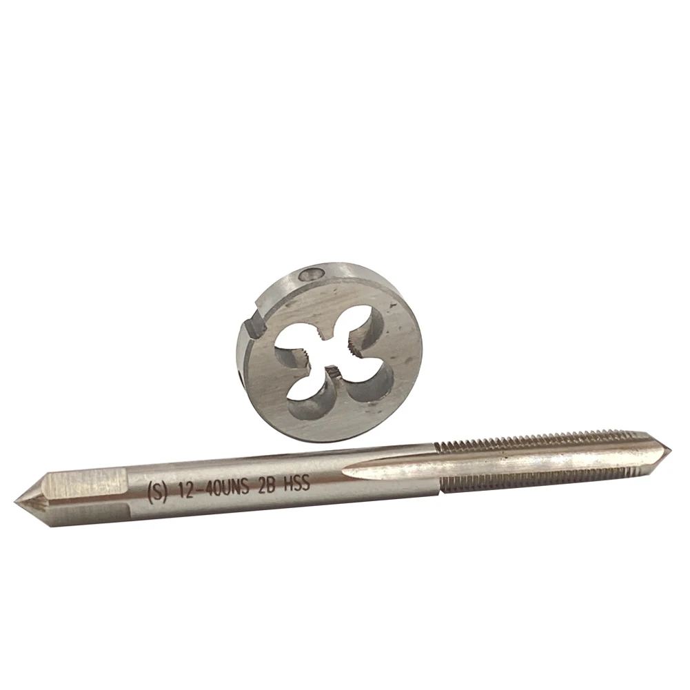 

Industry Outdoor Taps And Dies Tap 12 Thread 12-40TPI 1set Accessories HSS Parts Replacements Right Hand Thread