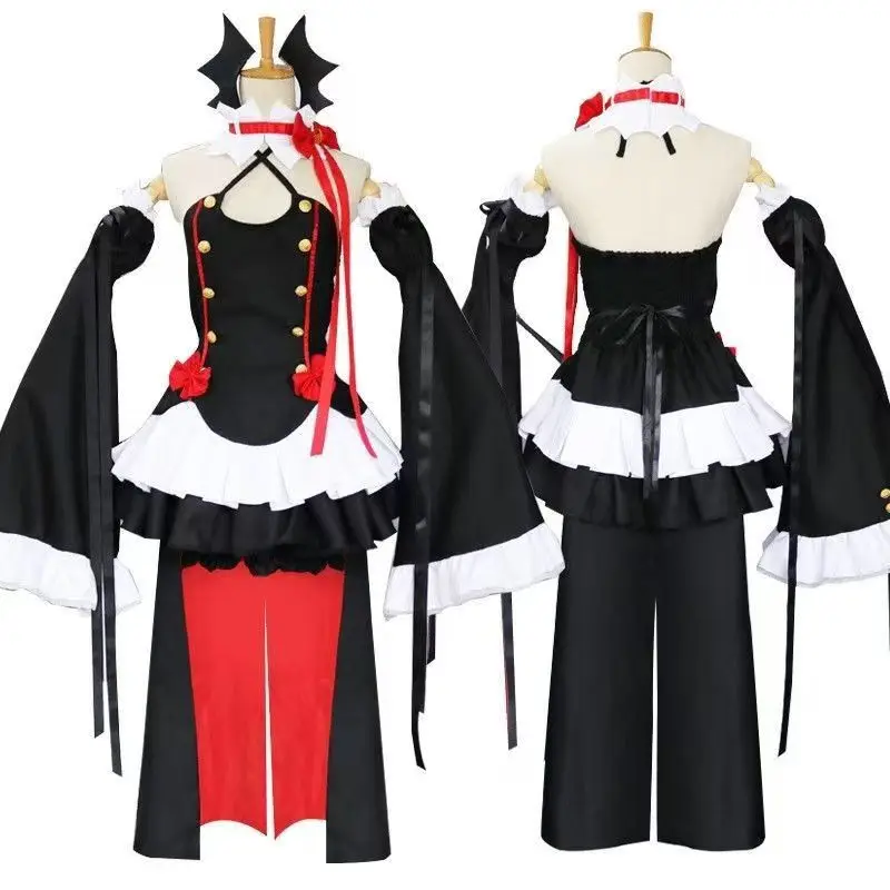 ฮาโลวีนเครื่องแต่งกาย Seraph of the End Krul Tepes Vampire Queen คอสเพลย์ชุด