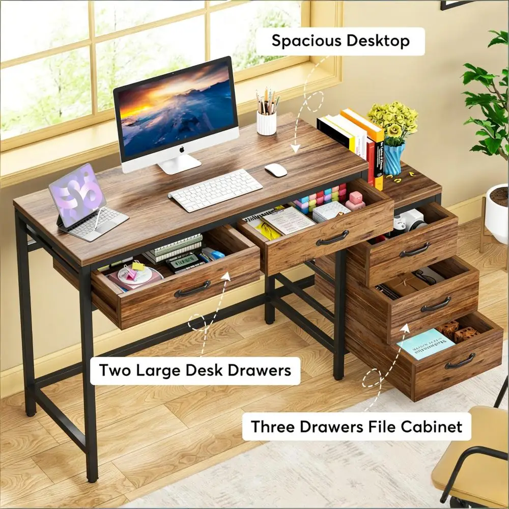 Industrial Style Office Desk,Computer Desk,Writing Table
