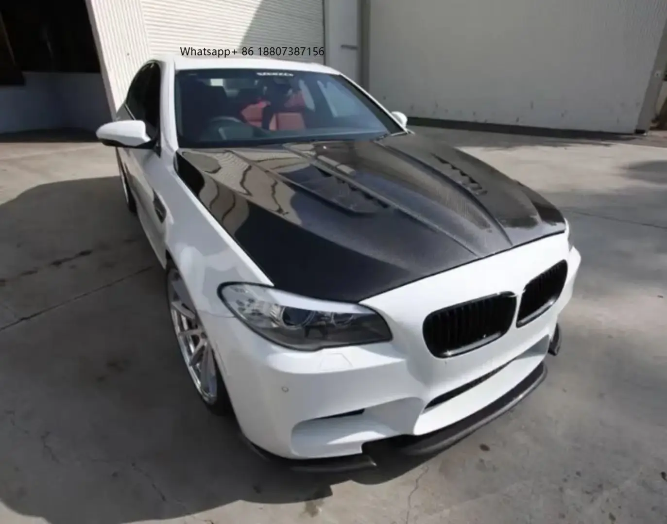 

ForBMW F10 5 Series 2010-2016 HM Style Lightweight Upgrade F10 Carbon Fiber Engine